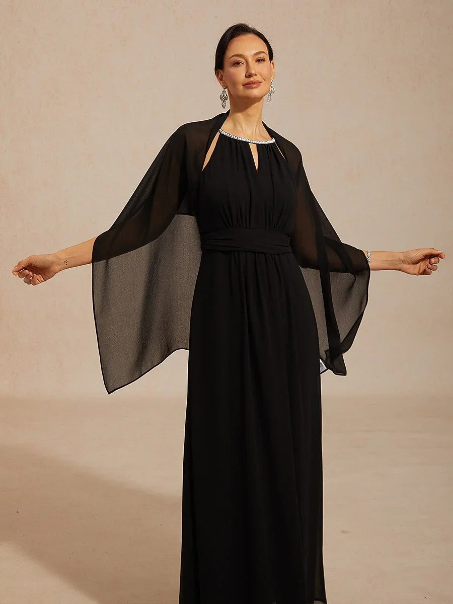 Chiffon Sheer Long Shawl Wrap
