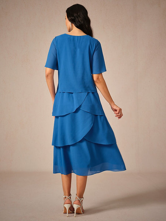 Tiered-Midi-V-Neck-Short-Sleeve-Dress-Royal-Blue-S13301652