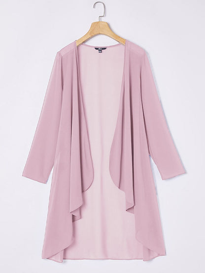 Chiffon Duster Cardigan